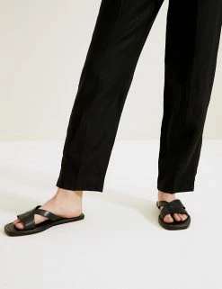 Hot Sale ✔️ Autograph Pure Irish Linen Pleat Front Trousers ✔️ 10 Hot Sale ✔️ Autograph Pure Irish Linen Pleat Front Trousers ✔️ -New In Womens Sales 2022 SD 01 T50 8004T YG X EC 2