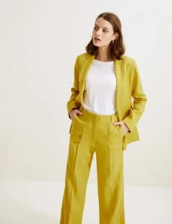 Deals 🎁 Autograph 🧥 Coats & Jackets Pure Irish Linen Belted Short Jacket 😍 -New In Womens Sales 2022 SD 01 T50 8033T Z2 X EC 3