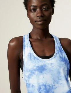 Budget 🎁 GOODMOVE Vests Scoop Neck Relaxed Sleeveless Yoga Top ❤️ -New In Womens Sales 2022 SD 01 T51 5162P XY X EC 2