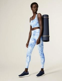 Budget 🥰 GOODMOVE Tops Printed Cross Back Cropped Top 🥰 -New In Womens Sales 2022 SD 01 T51 5182P XY X EC 2