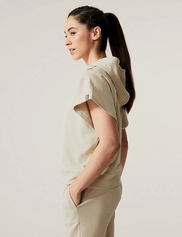 Cheap 👍 GOODMOVE Sweatshirts Cotton Rich Sleeveless Hoodie 👍 7 Cheap 👍 GOODMOVE Sweatshirts Cotton Rich Sleeveless Hoodie 👍 - Image 7