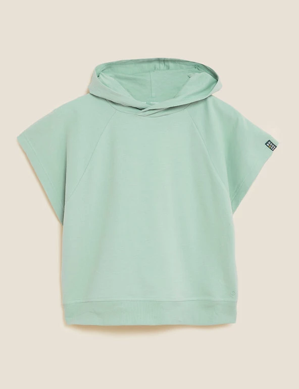 Cheap 👍 GOODMOVE Sweatshirts Cotton Rich Sleeveless Hoodie 👍 2 Cheap 👍 GOODMOVE Sweatshirts Cotton Rich Sleeveless Hoodie 👍 - Image 2