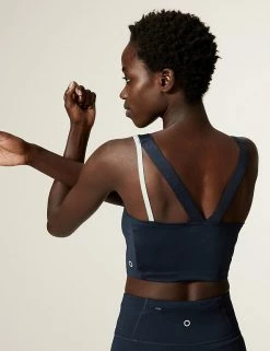 Best deal 🎉 GOODMOVE Tops Scoop Neck Asymmetric Cropped Top ✨ -New In Womens Sales 2022 SD 01 T51 5309 F0 X EC 3