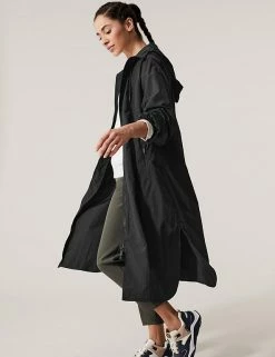 Discount 🔔 GOODMOVE 🧥 Coats & Jackets Lightweight Packable Hooded Parka 🧥 Coat 🎉