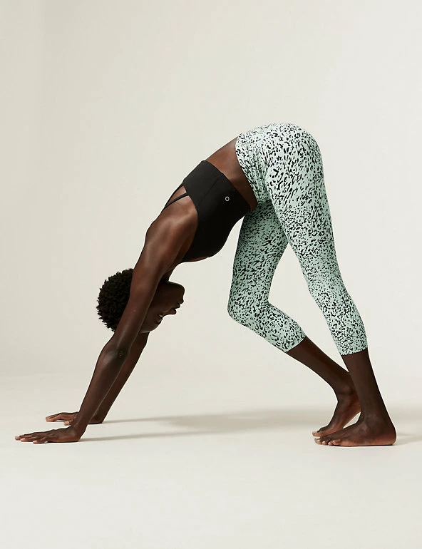 Best Pirce π₯° GOODMOVE Leggings & Shorts Go Balance Printed Cropped Yoga Leggings π 1 Best Pirce π₯° GOODMOVE Leggings & Shorts Go Balance Printed Cropped Yoga Leggings π