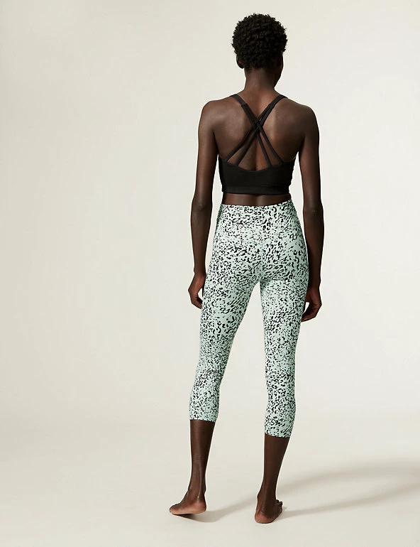 Best Pirce π₯° GOODMOVE Leggings & Shorts Go Balance Printed Cropped Yoga Leggings π 6 Best Pirce π₯° GOODMOVE Leggings & Shorts Go Balance Printed Cropped Yoga Leggings π - Image 6