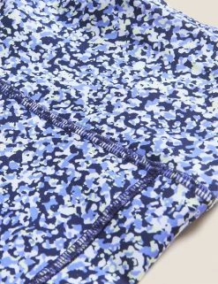 Cheap 🔔 GOODMOVE Go Move Printed High Waisted Gym Shorts 🤩 -New In Womens Sales 2022 SD 01 T51 6541P Z4 X EC 6