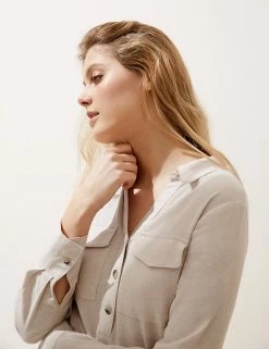 Best reviews of 🥰 M&S Collection 👗 Dresses Linen Rich Knee Length 👕 Shirt 👗 Dress 🎉