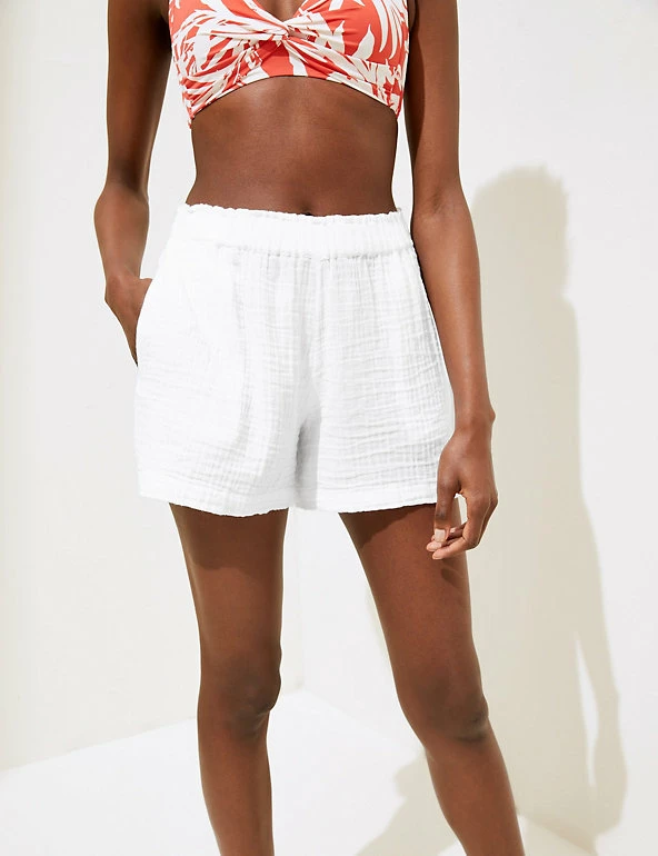 Best deal ๐ M&S Collection Women Pure Cotton Shorts ๐ 3 Best deal ๐ M&S Collection Women Pure Cotton Shorts ๐ - Image 3
