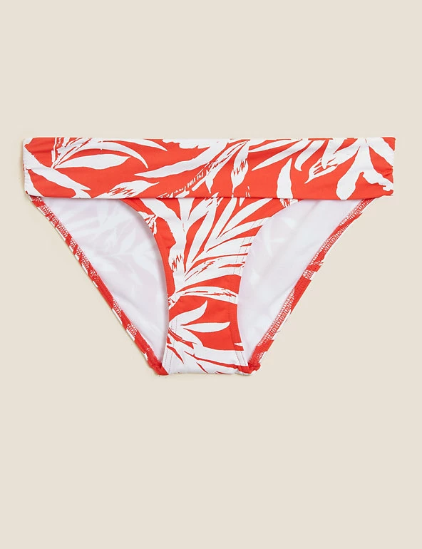 Discount 🛒 M&S Collection 👙 Bikinis Tummy Control Leaf Print 👙 Bikini Bottoms 😀 2 Discount 🛒 M&S Collection 👙 Bikinis Tummy Control Leaf Print 👙 Bikini Bottoms 😀 - Image 2