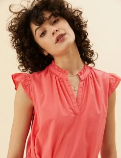 Hot Sale 🔥 Per Una 👗 Dresses Pure Cotton Printed Midi Tiered 👗 Dress 👏 -New In Womens Sales 2022 SD 01 T53 3475U B4 X EC 1