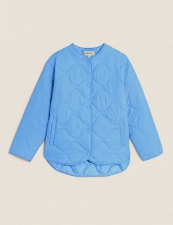 Best reviews of ✨ Per Una 🧥 Coats & Jackets Padded Collarless Puffer Jacket ✔️ -New In Womens Sales 2022 SD 01 T53 4239U M9 X EC 90