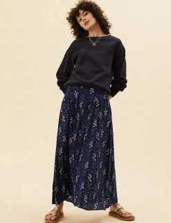 Discount 🥰 Per Una 👗 Skirts Floral Midaxi 👗 Skirt 😉 -New In Womens Sales 2022 SD 01 T53 7336U F4 X EC 1