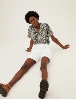 Coupon ๐ M&S Collection Denim Boyfriend Shorts ๐งจ 33 Coupon ๐ M&S Collection Denim Boyfriend Shorts ๐งจ -New In Womens Sales 2022 SD 01 T57 3553 P6 X EC 0