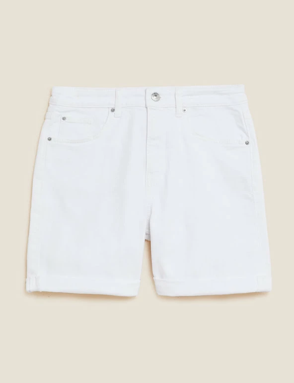 Coupon ๐ M&S Collection Denim Boyfriend Shorts ๐งจ 6 Coupon ๐ M&S Collection Denim Boyfriend Shorts ๐งจ - Image 6