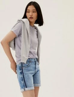 Coupon ๐ M&S Collection Denim Boyfriend Shorts ๐งจ 53 Coupon ๐ M&S Collection Denim Boyfriend Shorts ๐งจ -New In Womens Sales 2022 SD 01 T57 3553 QQ X EC 0