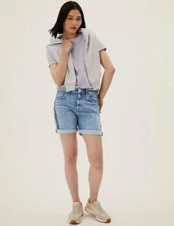 Coupon ๐ M&S Collection Denim Boyfriend Shorts ๐งจ 56 Coupon ๐ M&S Collection Denim Boyfriend Shorts ๐งจ -New In Womens Sales 2022 SD 01 T57 3553 QQ X EC 2