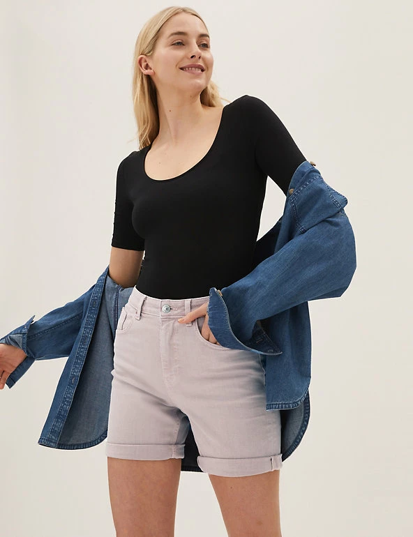 Coupon ๐ M&S Collection Denim Boyfriend Shorts ๐งจ 12 Coupon ๐ M&S Collection Denim Boyfriend Shorts ๐งจ - Image 12