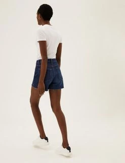 Coupon 🧨 M&S Collection Denim Mom High Waisted Shorts 🧨 29 Coupon 🧨 M&S Collection Denim Mom High Waisted Shorts 🧨 -New In Womens Sales 2022 SD 01 T57 3602 RW X EC 3