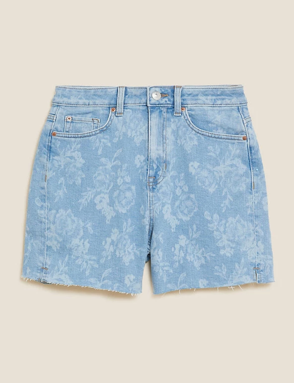 Coupon 🧨 M&S Collection Denim Mom High Waisted Shorts 🧨 12 Coupon 🧨 M&S Collection Denim Mom High Waisted Shorts 🧨 - Image 12