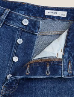 Top 10 😉 M&S Collection Boyfriend 👖 Jeans With Recycled Cotton 🎉 -New In Womens Sales 2022 SD 01 T57 6238 QP X EC 9