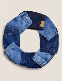 Top 10 😉 M&S Collection Boyfriend 👖 Jeans With Recycled Cotton 🎉 -New In Womens Sales 2022 SD 01 T57 6238 XA X EC 10