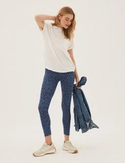 Top 10 🎁 M&S Collection Trousers StayNew™ Printed Cropped Leggings 🛒