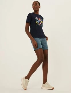 Discount 😍 M&S Collection Tencel™ Rich High Waisted Jogger Shorts 🌟 11 Discount 😍 M&S Collection Tencel™ Rich High Waisted Jogger Shorts 🌟 -New In Womens Sales 2022 SD 01 T57 7813 BE X EC 1