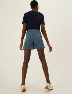Discount 😍 M&S Collection Tencel™ Rich High Waisted Jogger Shorts 🌟 13 Discount 😍 M&S Collection Tencel™ Rich High Waisted Jogger Shorts 🌟 -New In Womens Sales 2022 SD 01 T57 7813 BE X EC 3
