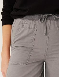 Discount 😍 M&S Collection Tencel™ Rich High Waisted Jogger Shorts 🌟 17 Discount 😍 M&S Collection Tencel™ Rich High Waisted Jogger Shorts 🌟 -New In Womens Sales 2022 SD 01 T57 7813 ML X EC 3