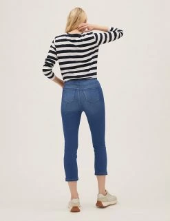 Wholesale ⭐ M&S Collection Women High Waisted Cropped Jeggings ✨ -New In Womens Sales 2022 SD 01 T57 8664 QQ X EC 4