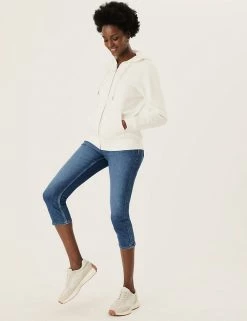 Best deal 😉 M&S Collection Supersoft High Waisted Skinny Cropped 👖 Jeans 🔥 -New In Womens Sales 2022 SD 01 T57 8680 QQ X EC 0