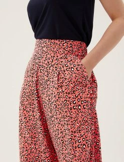 Cheapest ⌛ M&S Collection Printed Wide Leg Cropped Trousers 🤩 26 Cheapest ⌛ M&S Collection Printed Wide Leg Cropped Trousers 🤩 -New In Womens Sales 2022 SD 01 T57 8732 C8 X EC 1