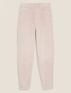 Discount 🛒 M&S Collection Mom High Waisted 👖 Jeans 😀 -New In Womens Sales 2022 SD 01 T57 9115C SR X EC 90