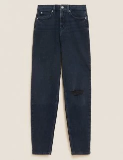 Discount 🎁 M&S Collection The Mom 👖 Jeans 🥰 -New In Womens Sales 2022 SD 01 T57 9115 EY X EC 90