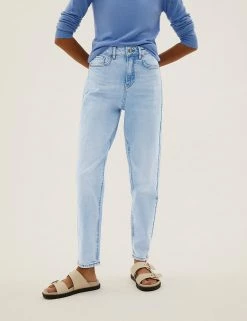 Discount 🎁 M&S Collection The Mom 👖 Jeans 🥰 -New In Womens Sales 2022 SD 01 T57 9115 HD X EC 0