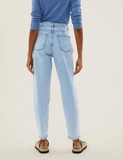 Discount 🎁 M&S Collection The Mom 👖 Jeans 🥰 -New In Womens Sales 2022 SD 01 T57 9115 HD X EC 4