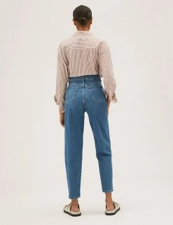 Discount 🎁 M&S Collection The Mom 👖 Jeans 🥰 -New In Womens Sales 2022 SD 01 T57 9115 JQ X EC 4