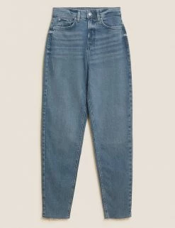 Discount 🎁 M&S Collection The Mom 👖 Jeans 🥰 -New In Womens Sales 2022 SD 01 T57 9115 KP X EC 90