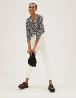 Discount 🎁 M&S Collection The Mom 👖 Jeans 🥰 -New In Womens Sales 2022 SD 01 T57 9115 NZ X EC 1