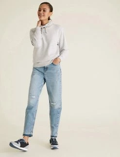 Discount 🎁 M&S Collection The Mom 👖 Jeans 🥰 -New In Womens Sales 2022 SD 01 T57 9115 QQ X EC 0