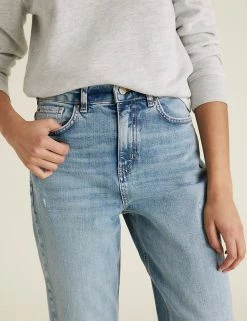 Discount 🎁 M&S Collection The Mom 👖 Jeans 🥰 -New In Womens Sales 2022 SD 01 T57 9115 QQ X EC 1