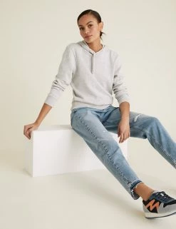 Discount 🎁 M&S Collection The Mom 👖 Jeans 🥰 -New In Womens Sales 2022 SD 01 T57 9115 QQ X EC 3