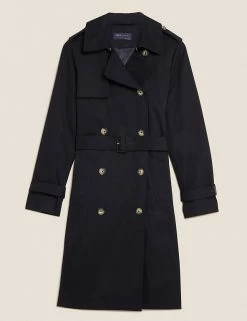 Wholesale 🎉 M&S Collection 🧥 Coats & Jackets Double Breasted Trench 🧥 Coat With Recycled Polyester ✔️ -New In Womens Sales 2022 SD 01 T59 1000C Y0 X EC 90
