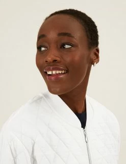 Best Sale 🔥 M&S Collection 🧥 Coats & Jackets Jersey Quilted Bomber Jacket ⌛ 10 Best Sale 🔥 M&S Collection 🧥 Coats & Jackets Jersey Quilted Bomber Jacket ⌛ -New In Womens Sales 2022 SD 01 T59 1092J K1 X EC 3