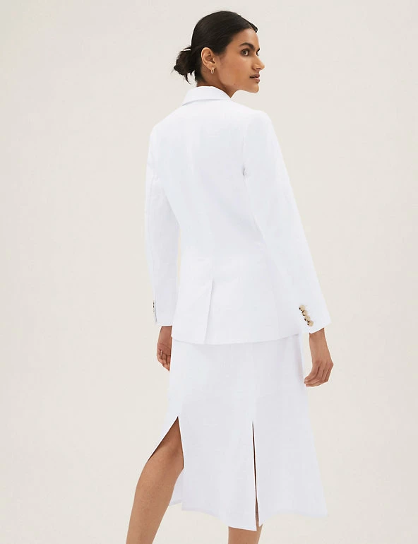 Best reviews of 🧨 M&S Collection 🧥 Coats & Jackets Linen Blend Slim Single Breasted Blazer ✨ 3 Best reviews of 🧨 M&S Collection 🧥 Coats & Jackets Linen Blend Slim Single Breasted Blazer ✨ - Image 3