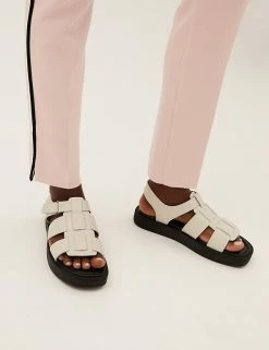 Flash Sale 🎁 M&S Collection Side Stripe Ankle Grazer Trousers 🔥 -New In Womens Sales 2022 SD 01 T59 1523T A1 X EC 2