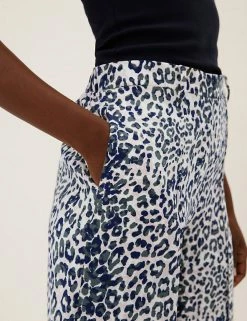 Promo ๐ M&S Collection Twill Printed Pleat Front Shorts ๐ 8 Promo ๐ M&S Collection Twill Printed Pleat Front Shorts ๐ -New In Womens Sales 2022 SD 01 T59 1557T Y4 X EC 2
