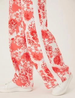 Budget 💯 M&S Collection Floral Side Stripe Wide Leg Trousers 🔥 -New In Womens Sales 2022 SD 01 T59 1578T B4 X EC 2