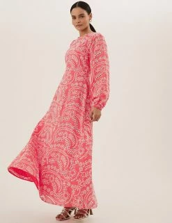 Buy 🎁 M&S Collection 👗 Dresses Pure Cotton Broderie Maxi Tea 👗 Dress 🤩 17 Buy 🎁 M&S Collection 👗 Dresses Pure Cotton Broderie Maxi Tea 👗 Dress 🤩 -New In Womens Sales 2022 SD 01 T69 1209X C8 X EC 0